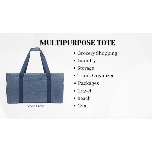 Multipurpose Utility Tote - Frost Stone Blue - Picture 10 of 16